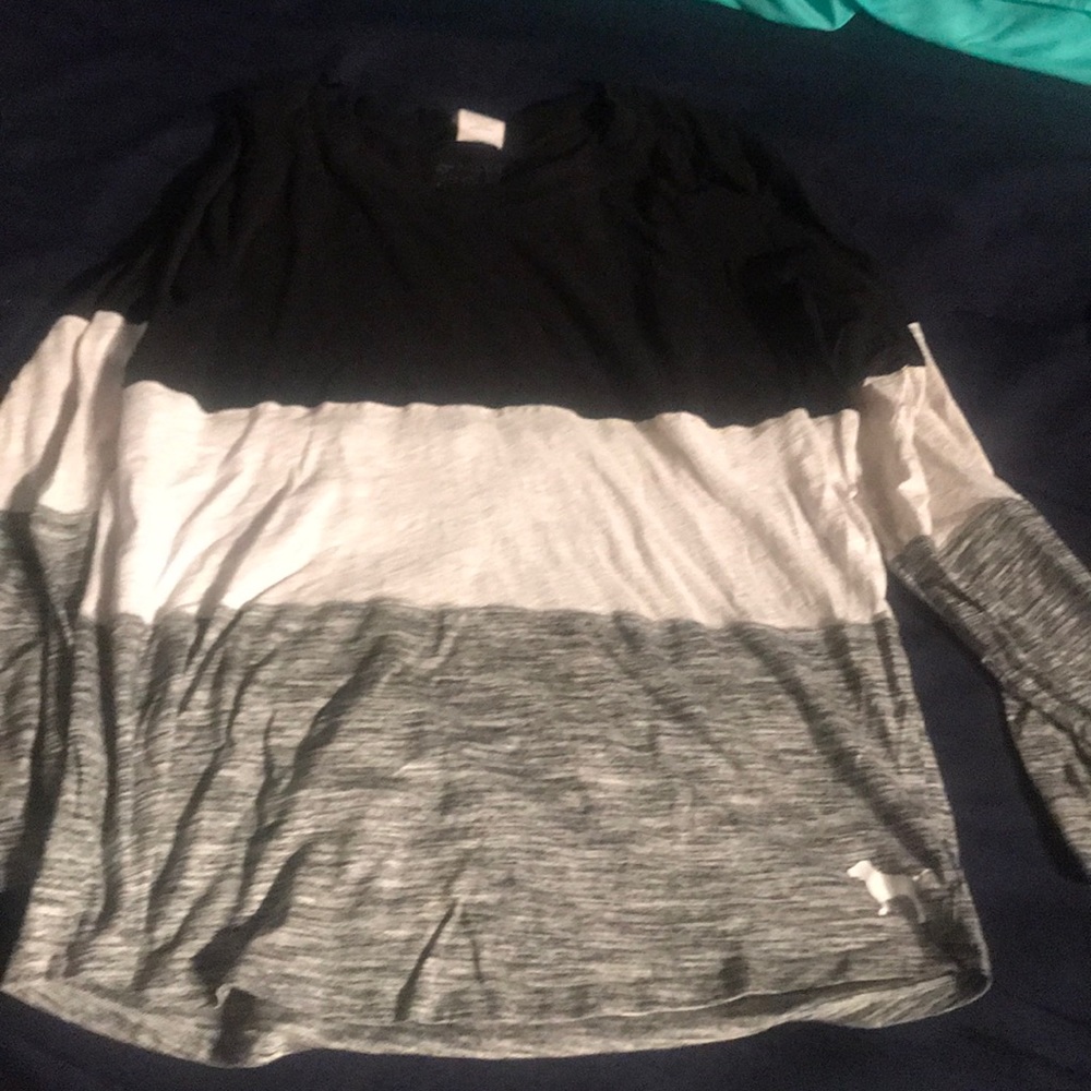PINK Tri-color lightweight shirt